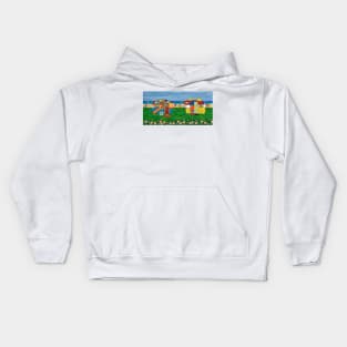 Caravan Holiday no.1 Kids Hoodie